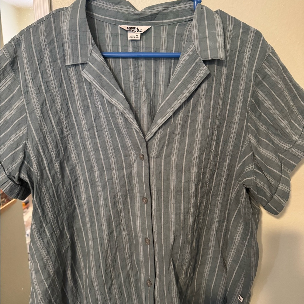 Eddie Bauer striped shirt